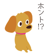 Happy Toypoodle sticker #8148626