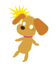 Happy Toypoodle sticker #8148635