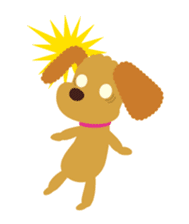 Happy Toypoodle sticker #8148635