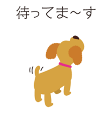 Happy Toypoodle sticker #8148638
