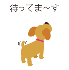 Happy Toypoodle sticker #8148638