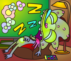 Small Lizard (Zard) - Lifestyle sticker #8148740