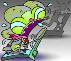 Small Lizard (Zard) - Lifestyle sticker #8148746