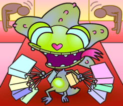 Small Lizard (Zard) - Lifestyle sticker #8148749