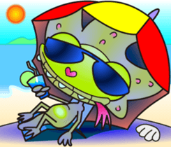 Small Lizard (Zard) - Lifestyle sticker #8148750