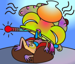 Small Lizard (Zard) - Lifestyle sticker #8148753