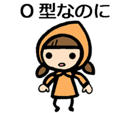 blood type stickers sticker #8148770