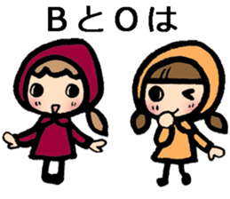 blood type stickers sticker #8148788