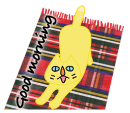 Golden Cat Tanya sticker #8148804