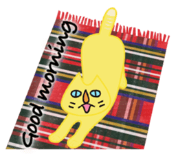 Golden Cat Tanya sticker #8148804