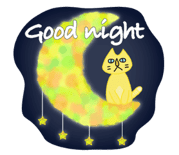 Golden Cat Tanya sticker #8148808