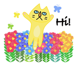 Golden Cat Tanya sticker #8148816