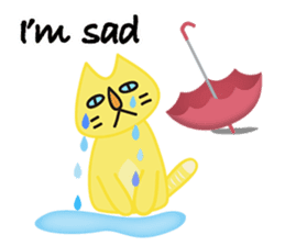 Golden Cat Tanya sticker #8148820