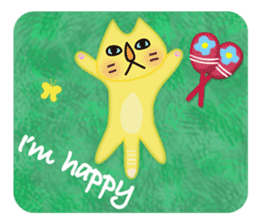 Golden Cat Tanya sticker #8148822