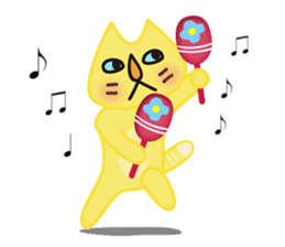 Golden Cat Tanya sticker #8148823