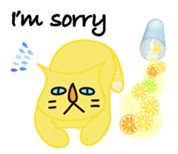 Golden Cat Tanya sticker #8148824