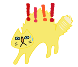 Golden Cat Tanya sticker #8148828