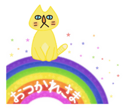 Golden Cat Tanya sticker #8148832