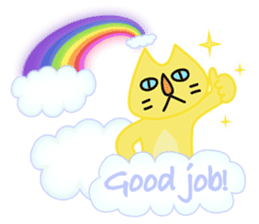 Golden Cat Tanya sticker #8148833