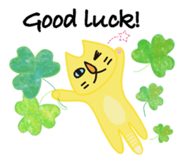 Golden Cat Tanya sticker #8148835