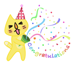 Golden Cat Tanya sticker #8148837