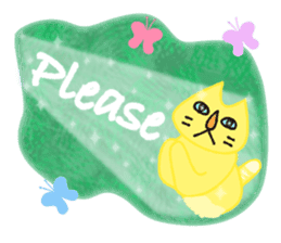 Golden Cat Tanya sticker #8148839