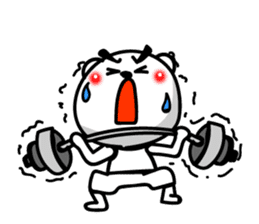 Easy to use Taiwanese. White Bear 0 sticker #8149946