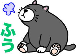 Stray cat POTEKURO sticker #8150167