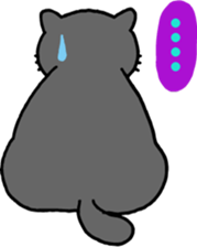 Stray cat POTEKURO sticker #8150198