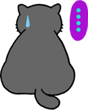 Stray cat POTEKURO sticker #8150198