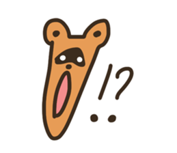 Sticker of the raccoon dog 2!! sticker #8150350