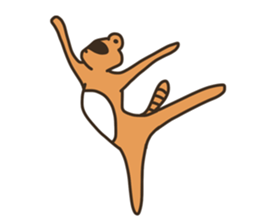 Sticker of the raccoon dog 2!! sticker #8150360