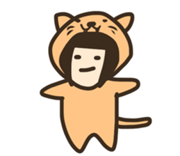 Sticker of the raccoon dog 2!! sticker #8150361