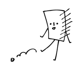 Daily life of paper sticker #8150939