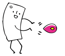 Daily life of paper sticker #8150946