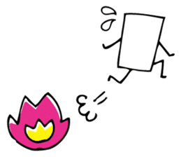 Daily life of paper sticker #8150947