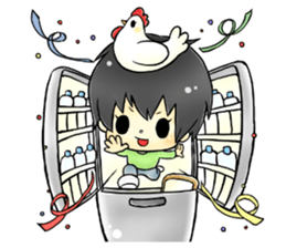 chibicharacter sticker #8151026