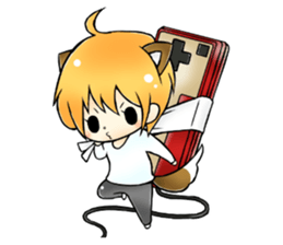 chibicharacter sticker #8151028