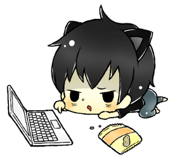 chibicharacter sticker #8151036