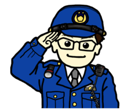 Policeman Takahashi's police box diary 4 sticker #8151364