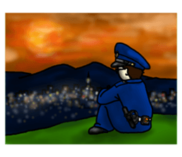 Policeman Takahashi's police box diary 4 sticker #8151373