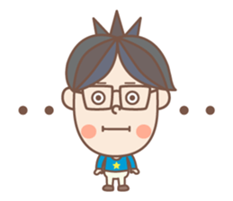 Negative  boy sticker #8151715