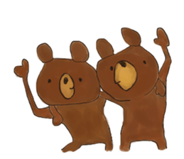 moody bears sticker #8152264