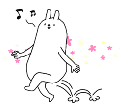 KESHIGOMU Rabbit2 sticker #8152338