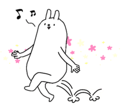 KESHIGOMU Rabbit2 sticker #8152338