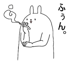 KESHIGOMU Rabbit2 sticker #8152343