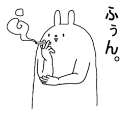KESHIGOMU Rabbit2 sticker #8152343