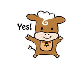 Cow Machi sticker #8152489