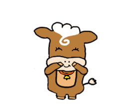 Cow Machi sticker #8152491