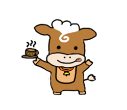 Cow Machi sticker #8152492